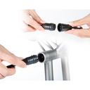 JuCad Phantom Titan eX 3.0 akun magneettikiinnitys