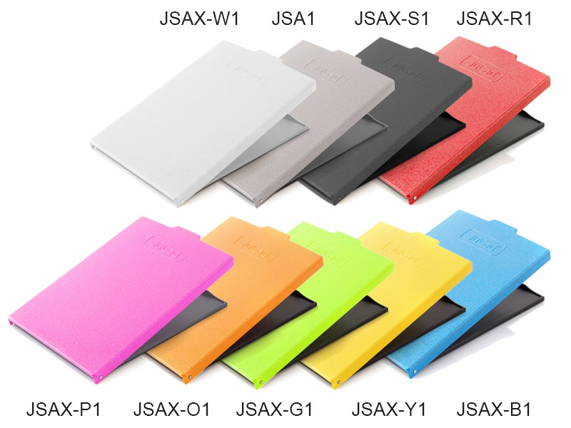 JuCad tuloskorttiteline, värit