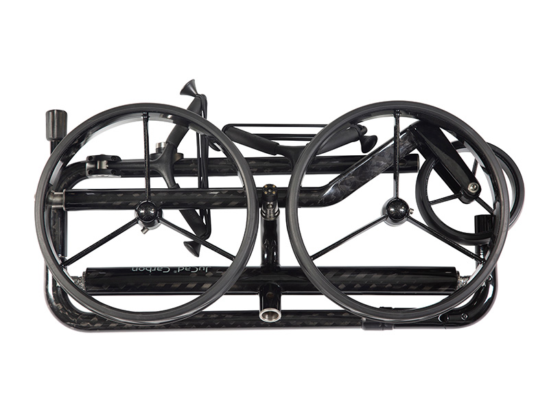 JuCad Carbon Travel 2.0 pakkauskoko 65 x 35 x 15 cm
