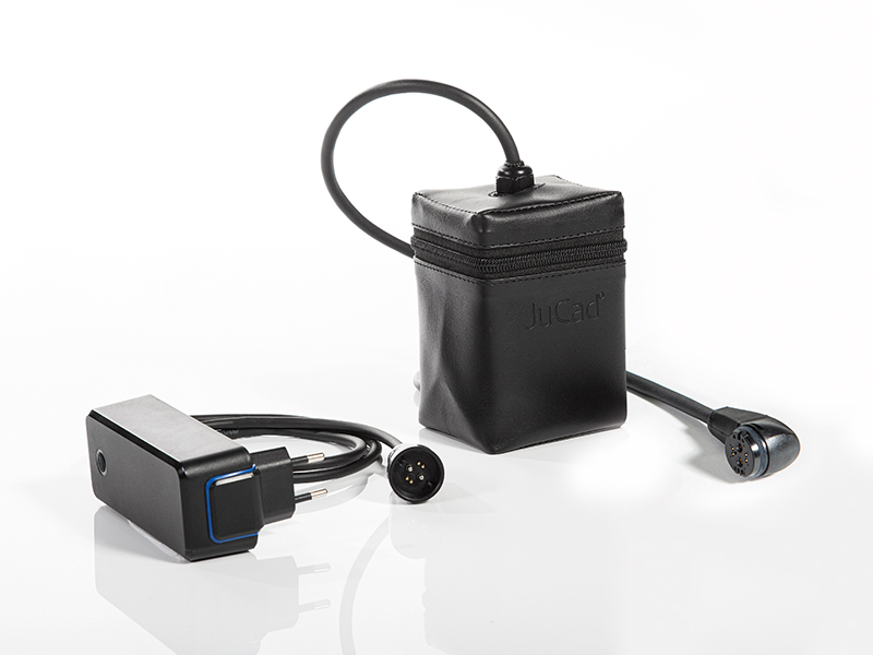 JuCad Carbon akku + laturi