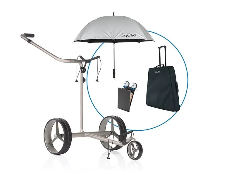 JuCad drive S 2.0 - sähköinen golfkärry SETTI