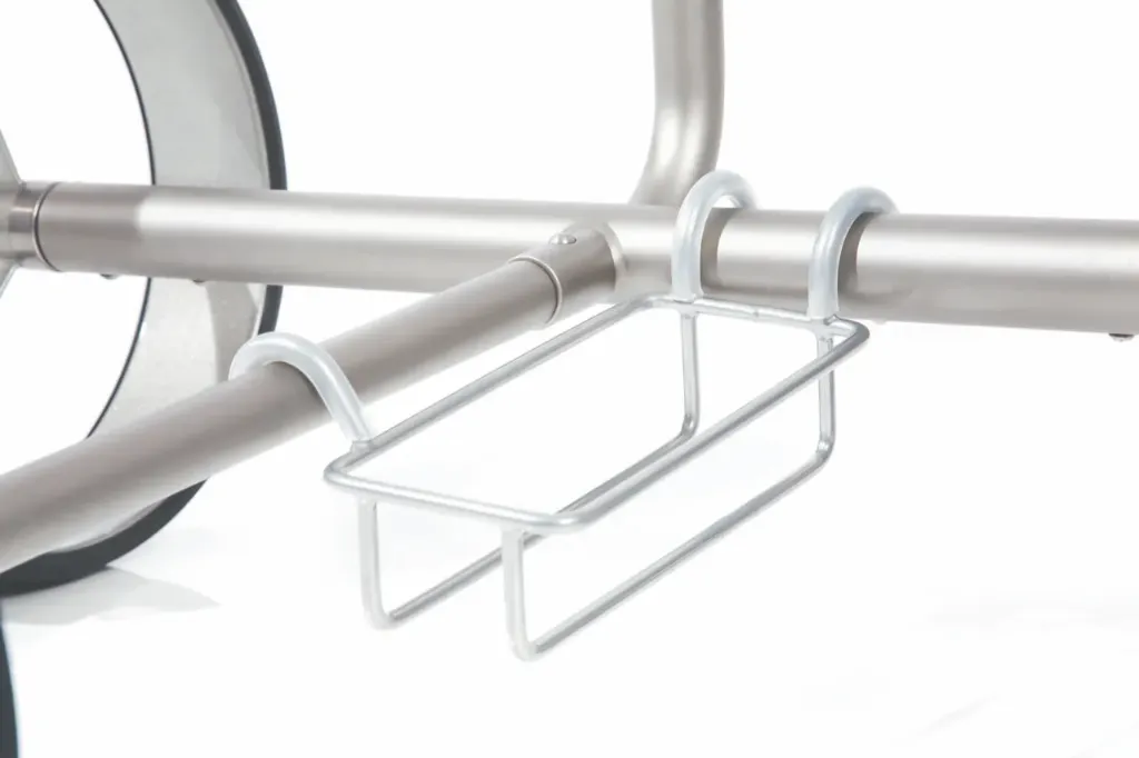 JuStar akkuteline Titan Classic -malliin, hopea